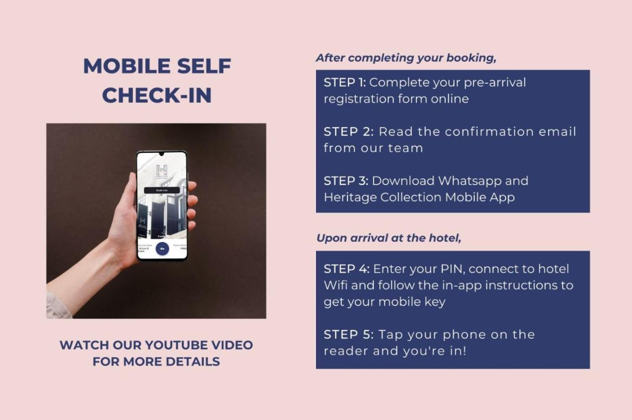 Heritage Collection On Clarke Quay - Mobile App Check-In Singapura Luaran gambar